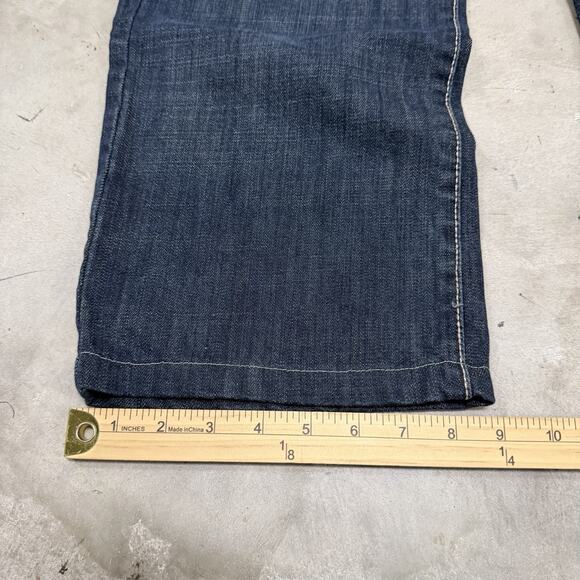 Shady LTD Jeans Men’s 32x30 Baggy Y2K Streetwear Hip Hop 90s Embroidered T643 - Picture 5 of 9